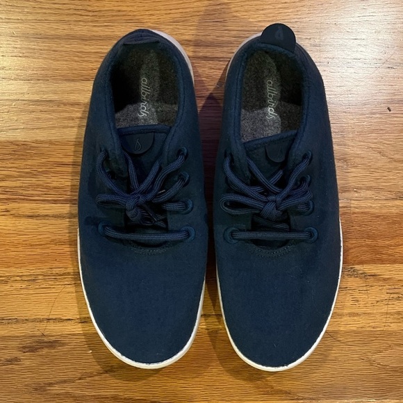 ALLBIRDS Wool Runners Blue Sneaker Shoes M9
